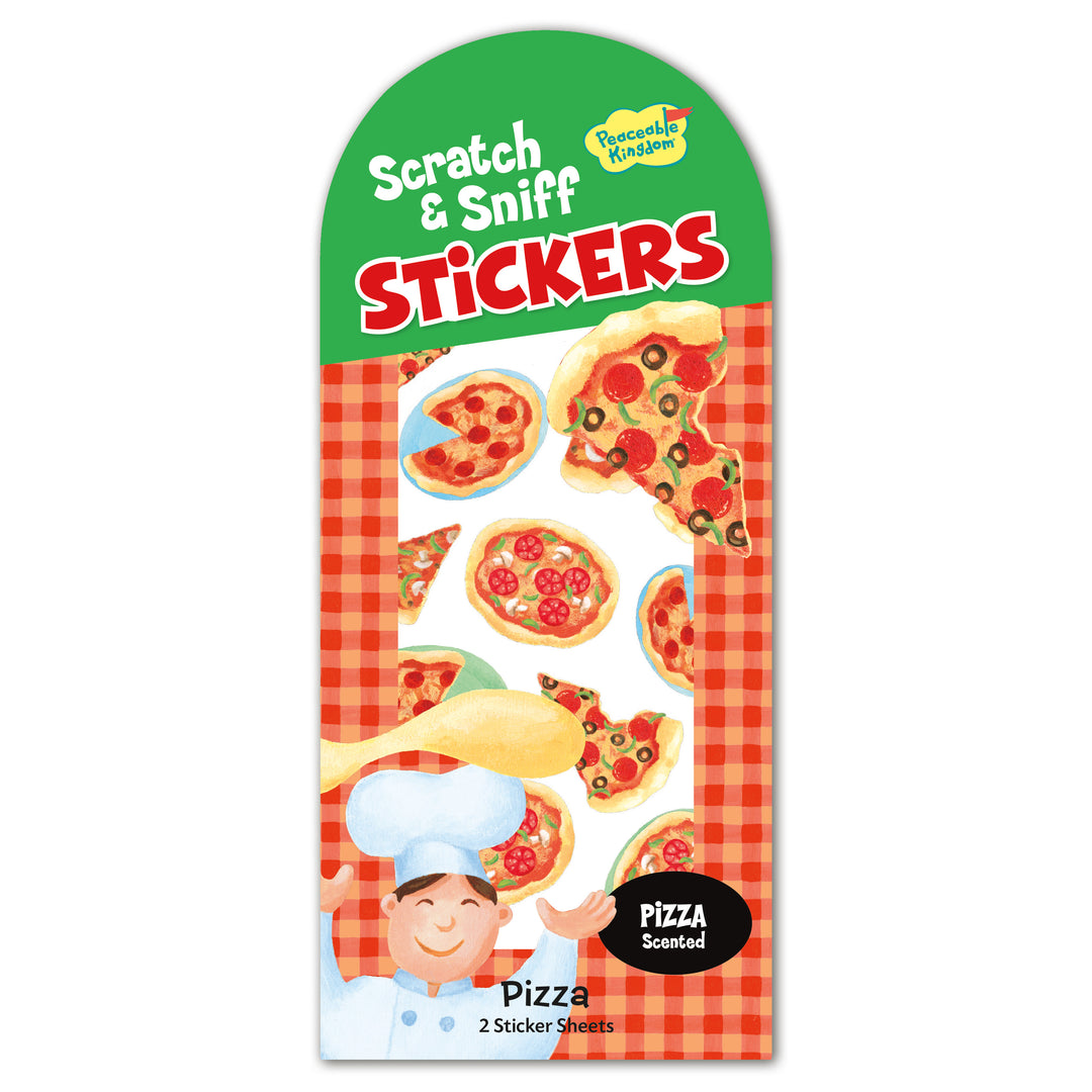 Pizza Scratch & Sniff Stickers