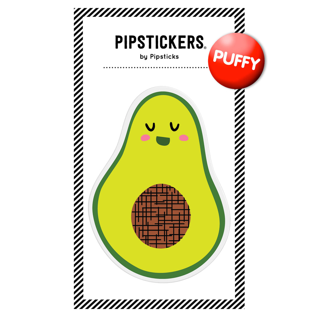 Big Puffy Avocado Sticker
