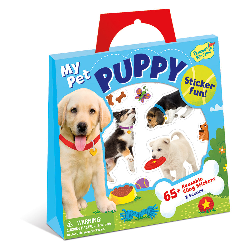 My Pet Puppy Sticker Activity Tote