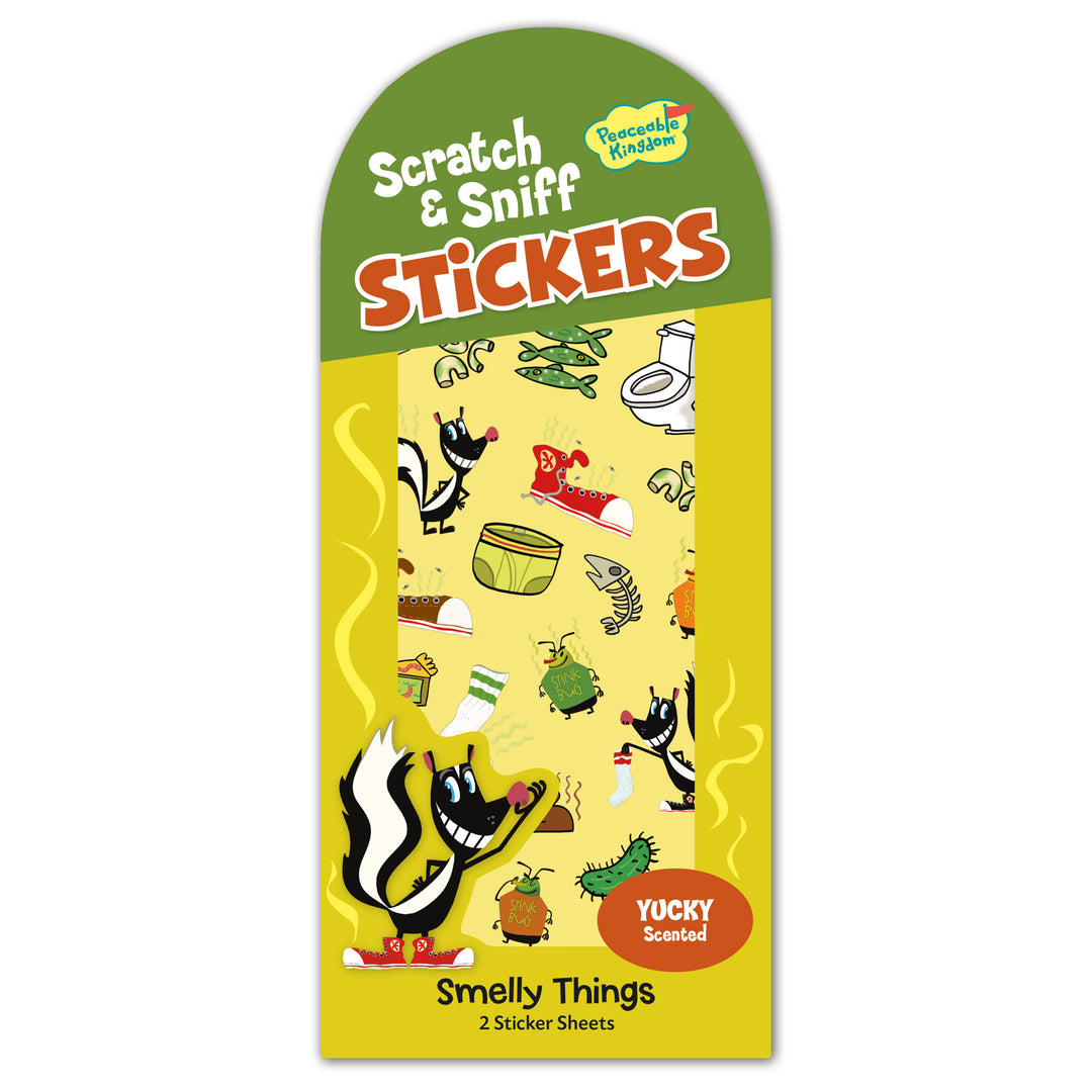 Smelly Things Scratch & Sniff Stickers