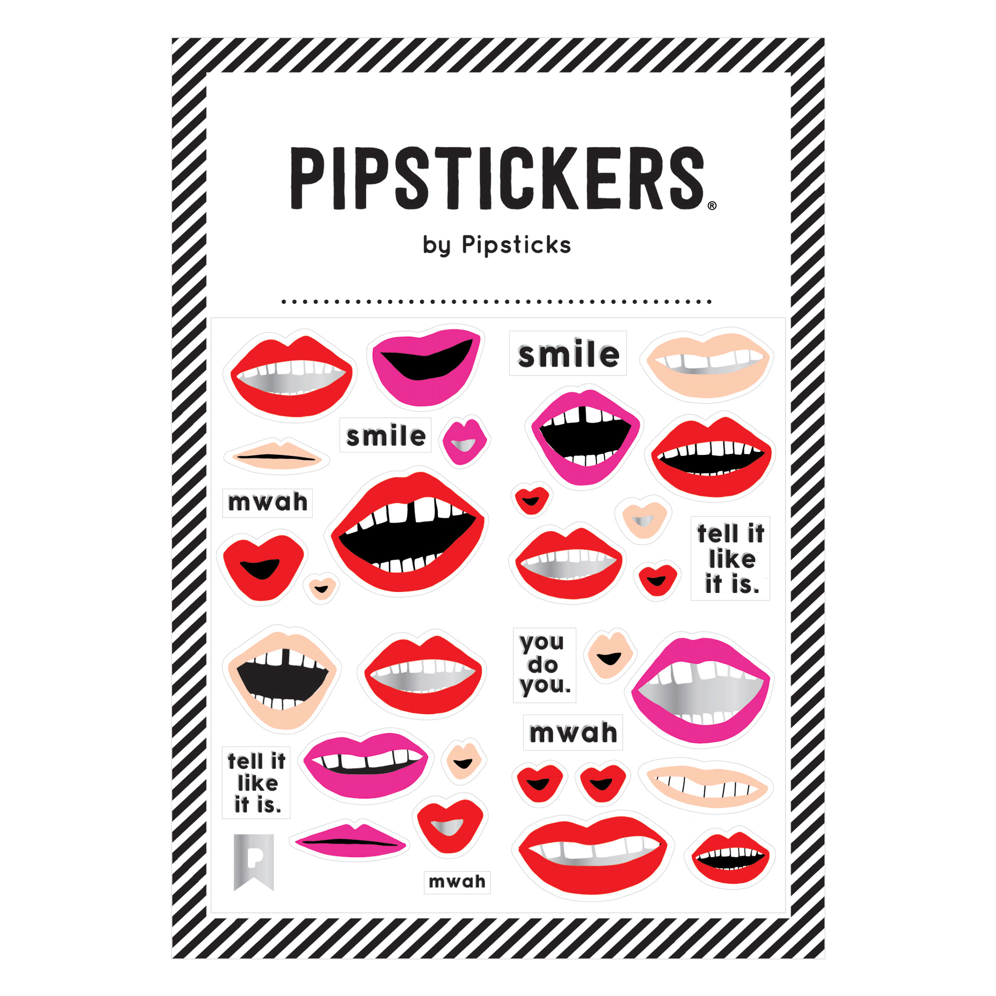 Lots of Lips Stickers – Sticker Planet