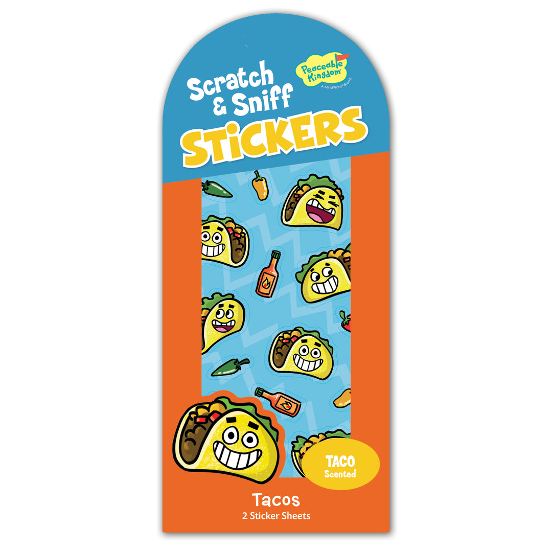 Tacos Scratch & Sniff Stickers