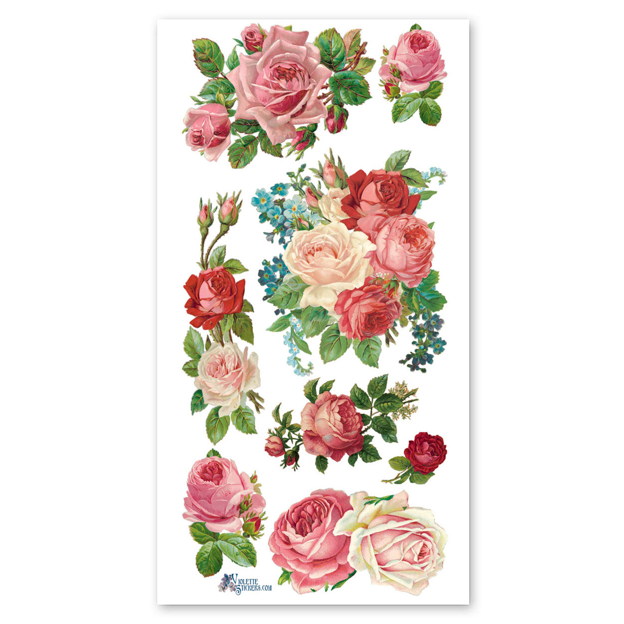 Red Roses Rugby Window Sticker Red Roses Stickers – Sticker Planet
