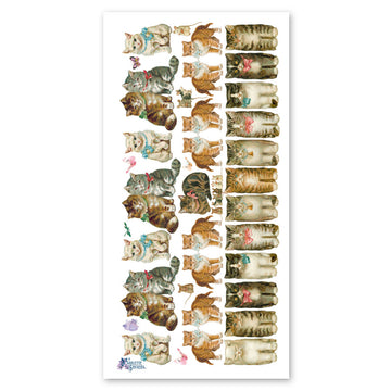 Retangle Cat Stickers Cats Stickers, Cat Faces & Kittens | Sticker Planet