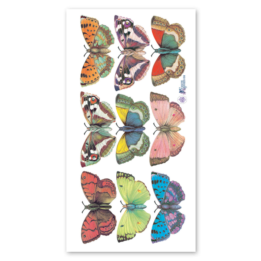 9 Butterflies