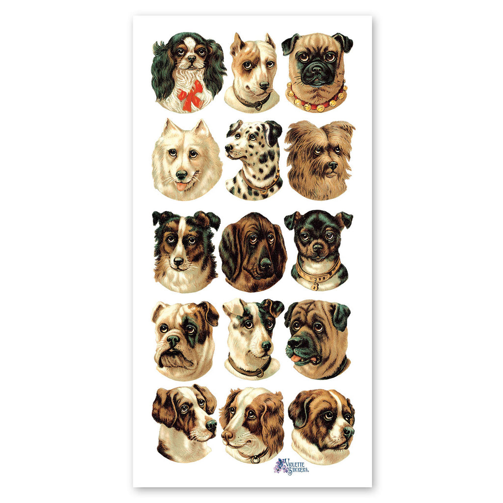 Paper House Mini Mixed Dogs Stickers