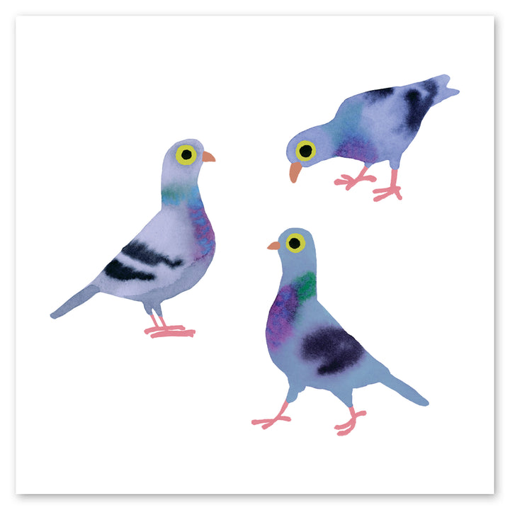 Pigeon Pals Tattly Tattoos