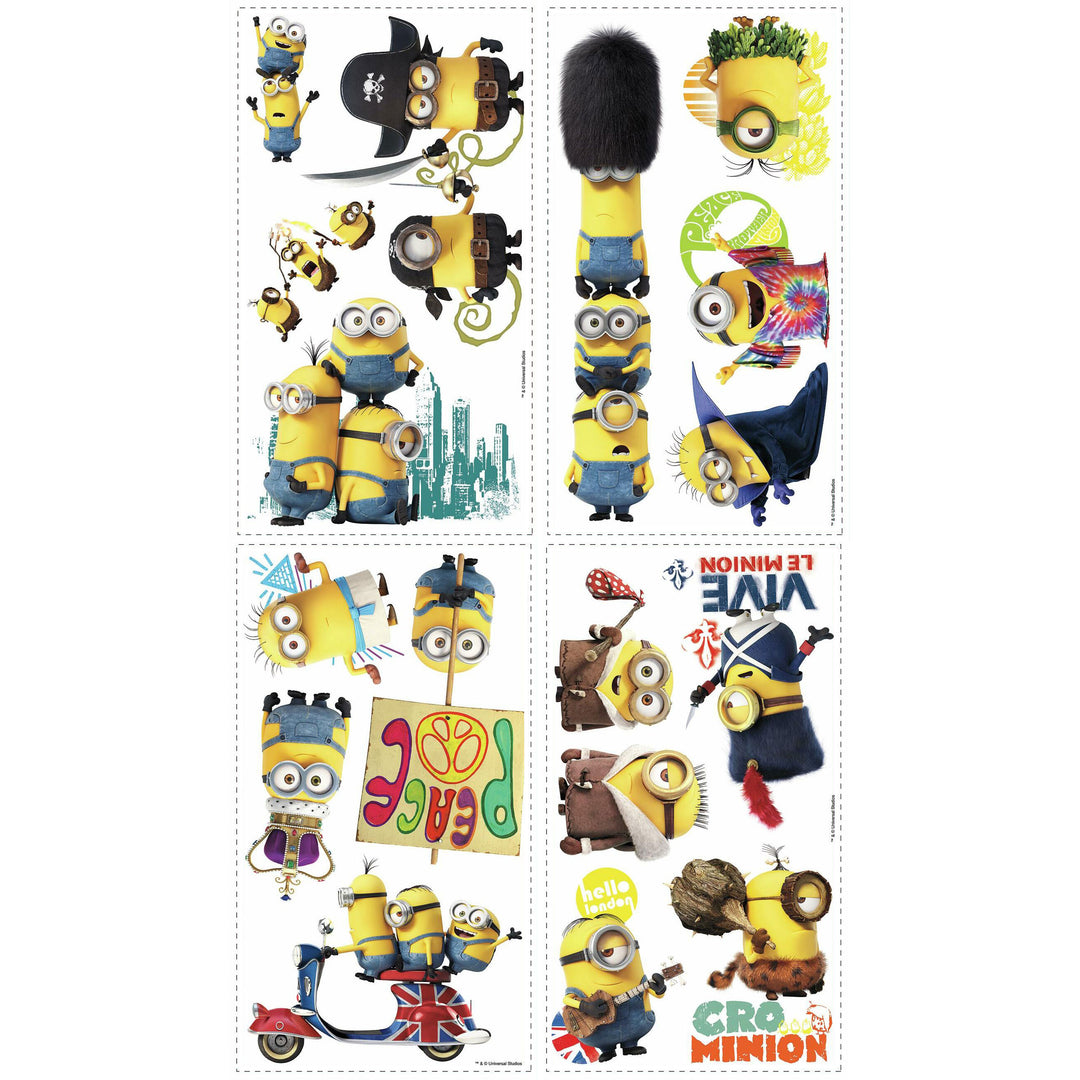 Minions The Movie Wall Decals