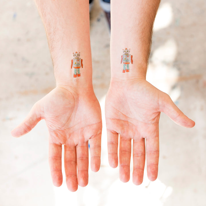 Robot Tattly Tattoos