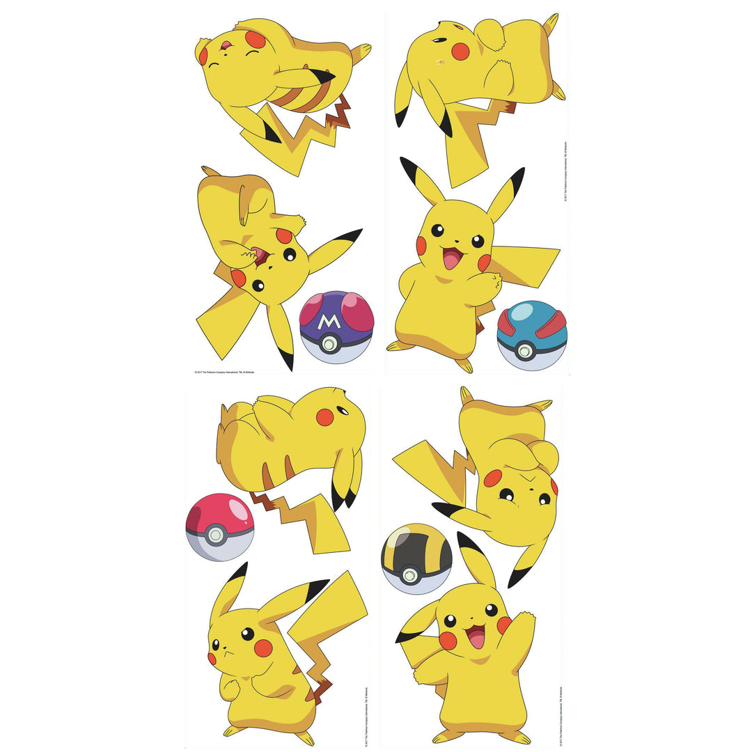 Pokemon Pikachu Wall Decals
