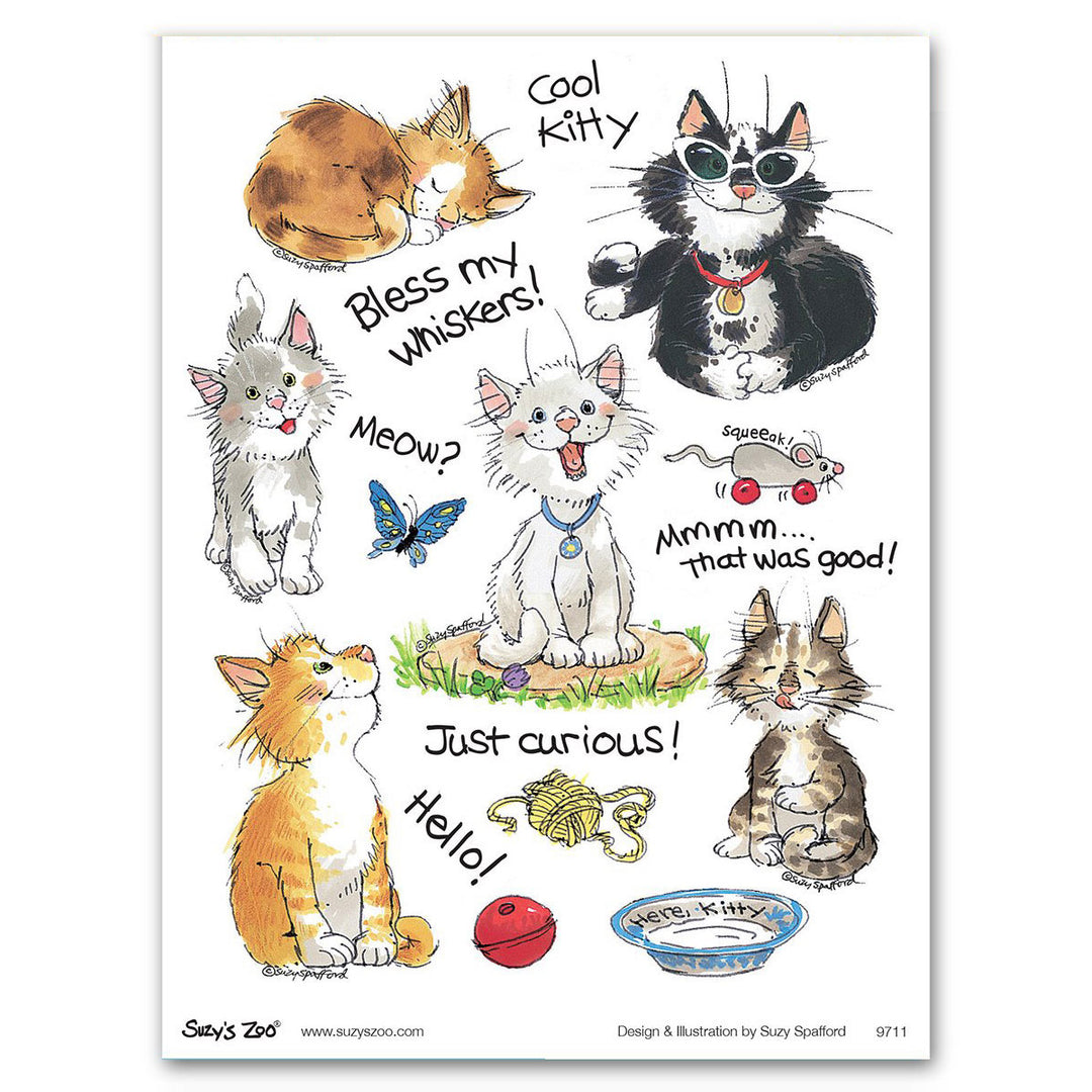 Cats Multi Stickers