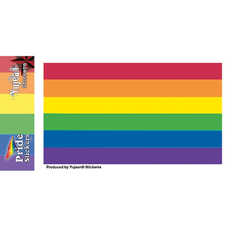 LGTBQ+ Pride Stickers & Rainbow Tattoos | Sticker Planet – Page 2
