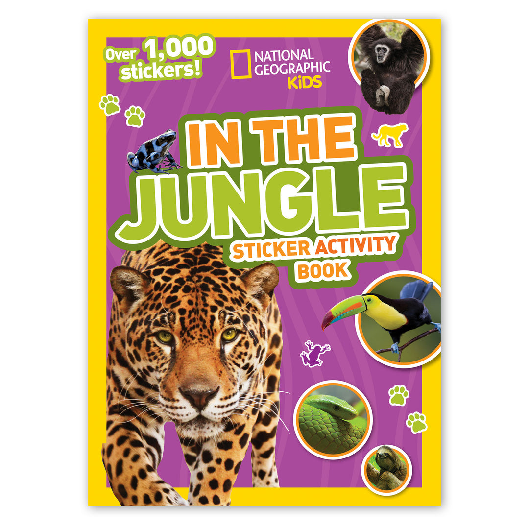 National Geographic Jungle Sticker Book