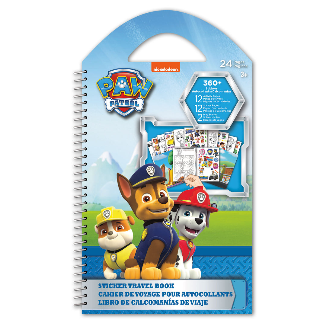 Paw Patrol Sticker Travel Book