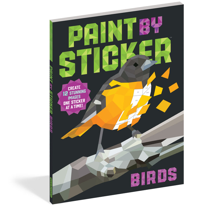 Birds Paint By Sticker Book