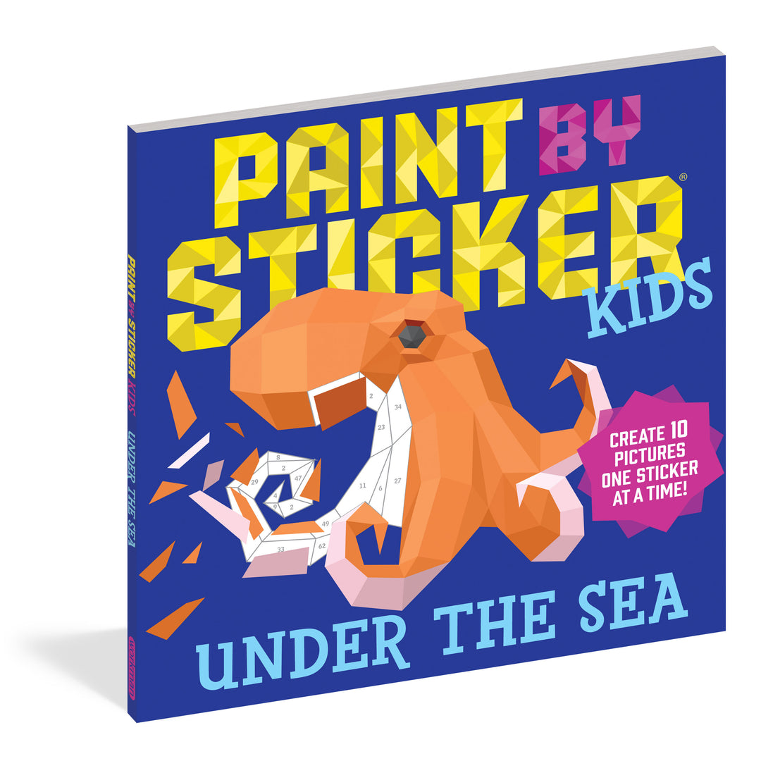 Under The Sea Paint By Sticker Book