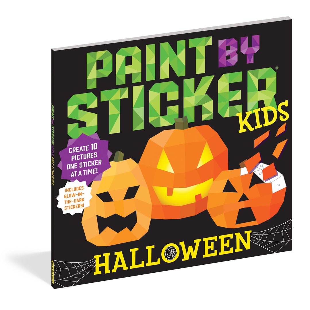 Halloween Paint By Sticker Book