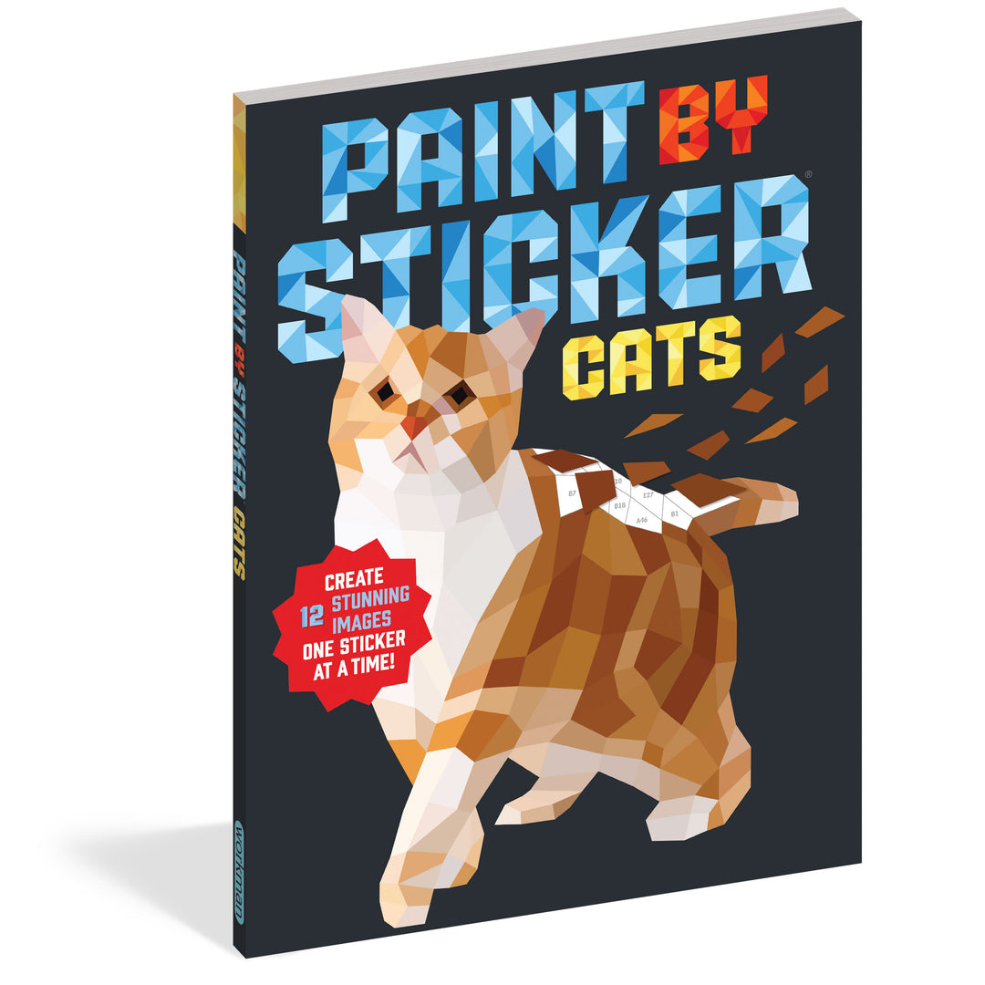 Cats Paint By Sticker Book