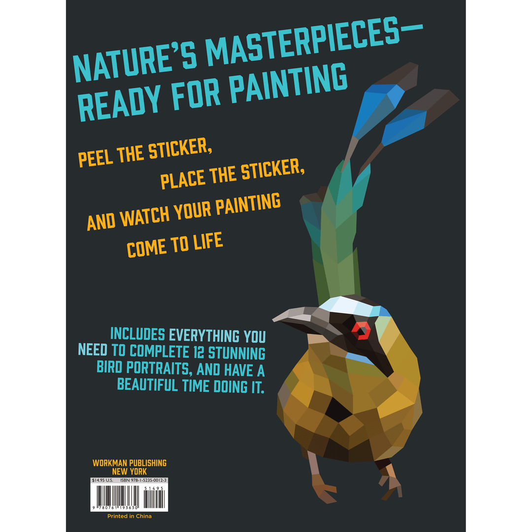 Birds Paint By Sticker Book