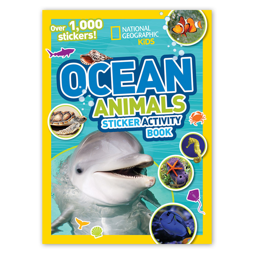 National Geographic Ocean Animals Sticker Book