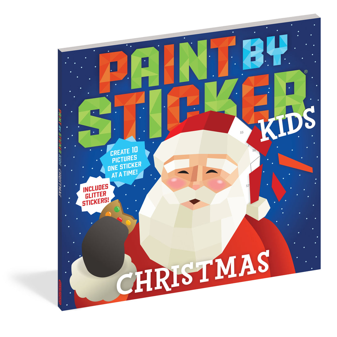 Christmas Paint By Sticker Book
