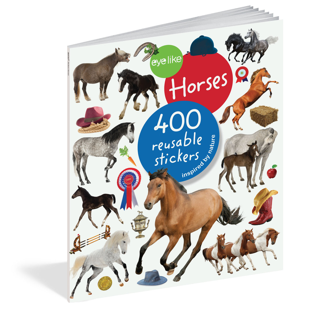 Horses Eyelike Sticker Book