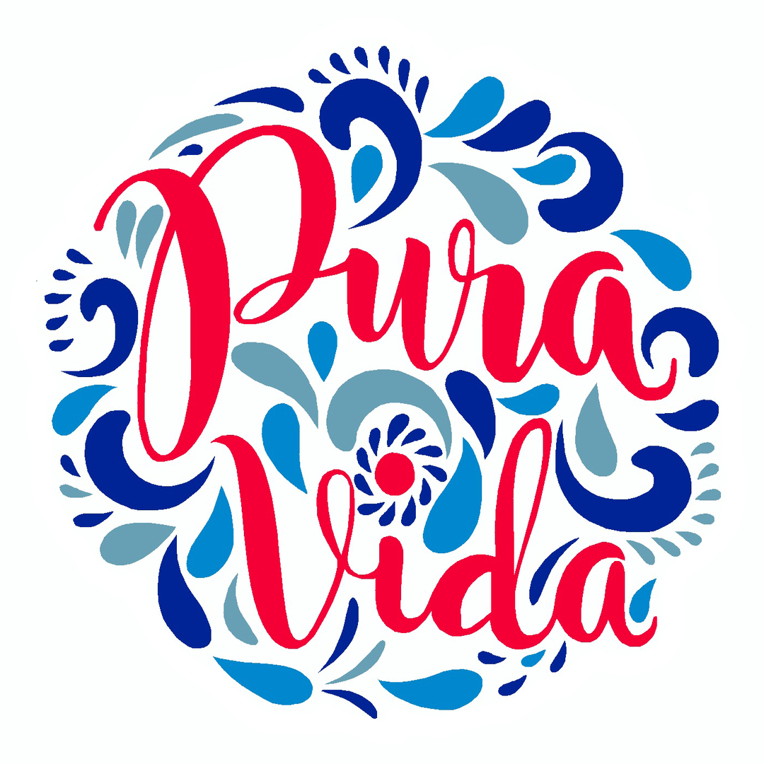 Pura Vida Script Decal