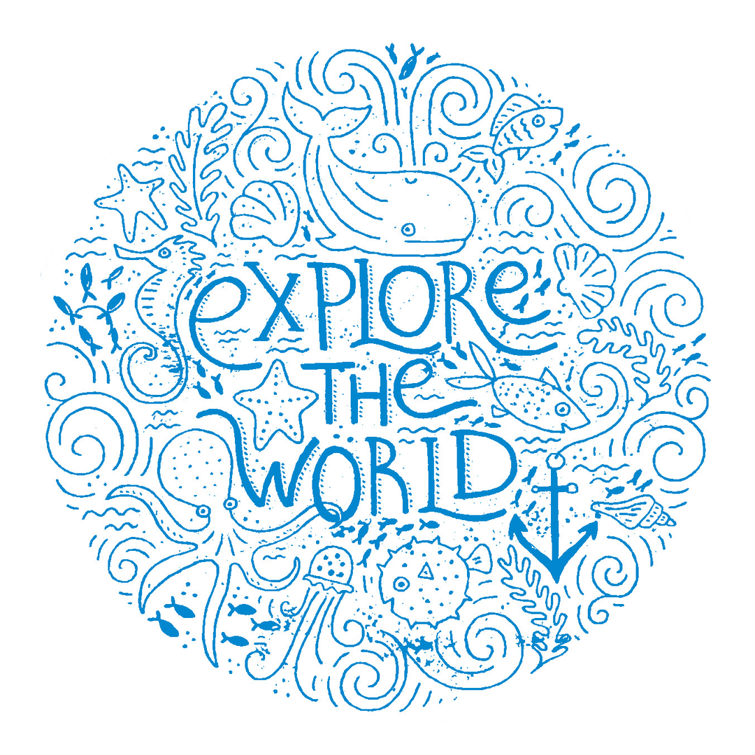 Explore the World Decal
