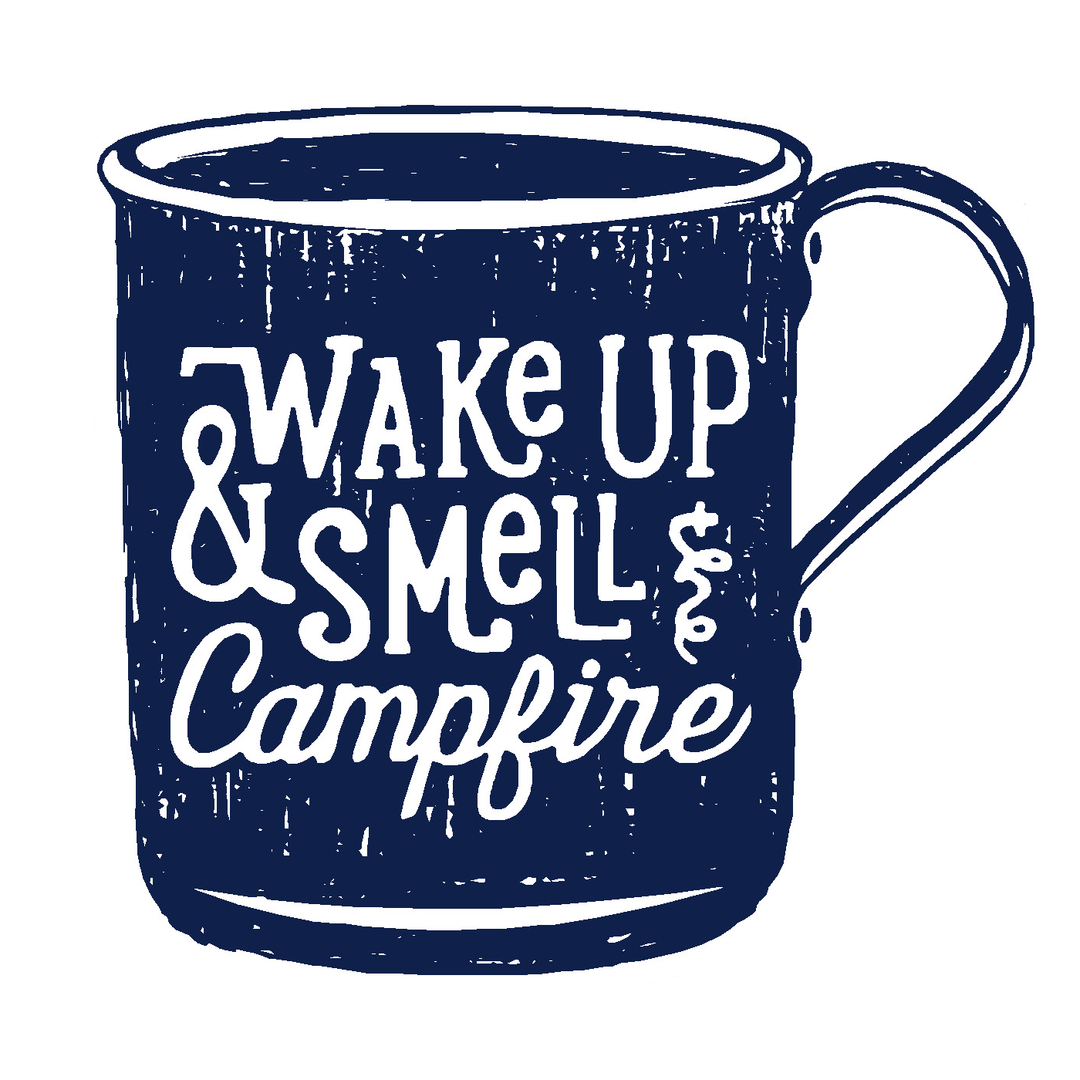 Smell the Campfire Decal