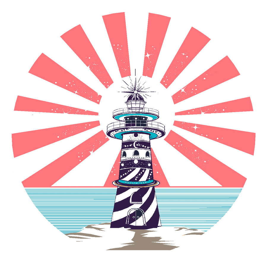Lighthouse Vinyl Sticker Decal – Sticker Planet