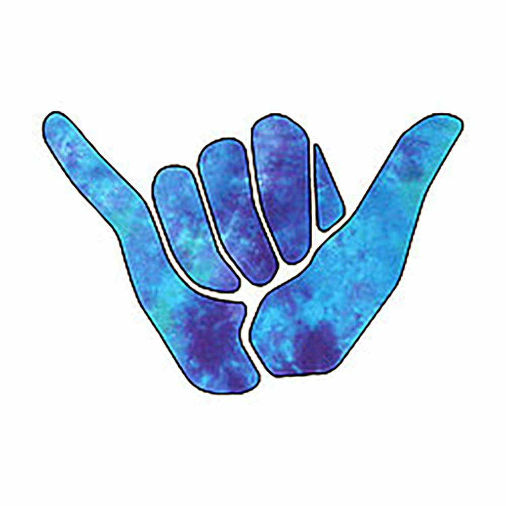 Hang Loose Sign Decal