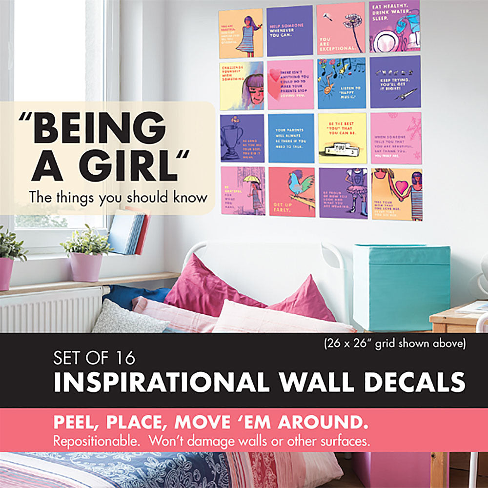 Kids Inspirational Wall Decals (B.A.G.)