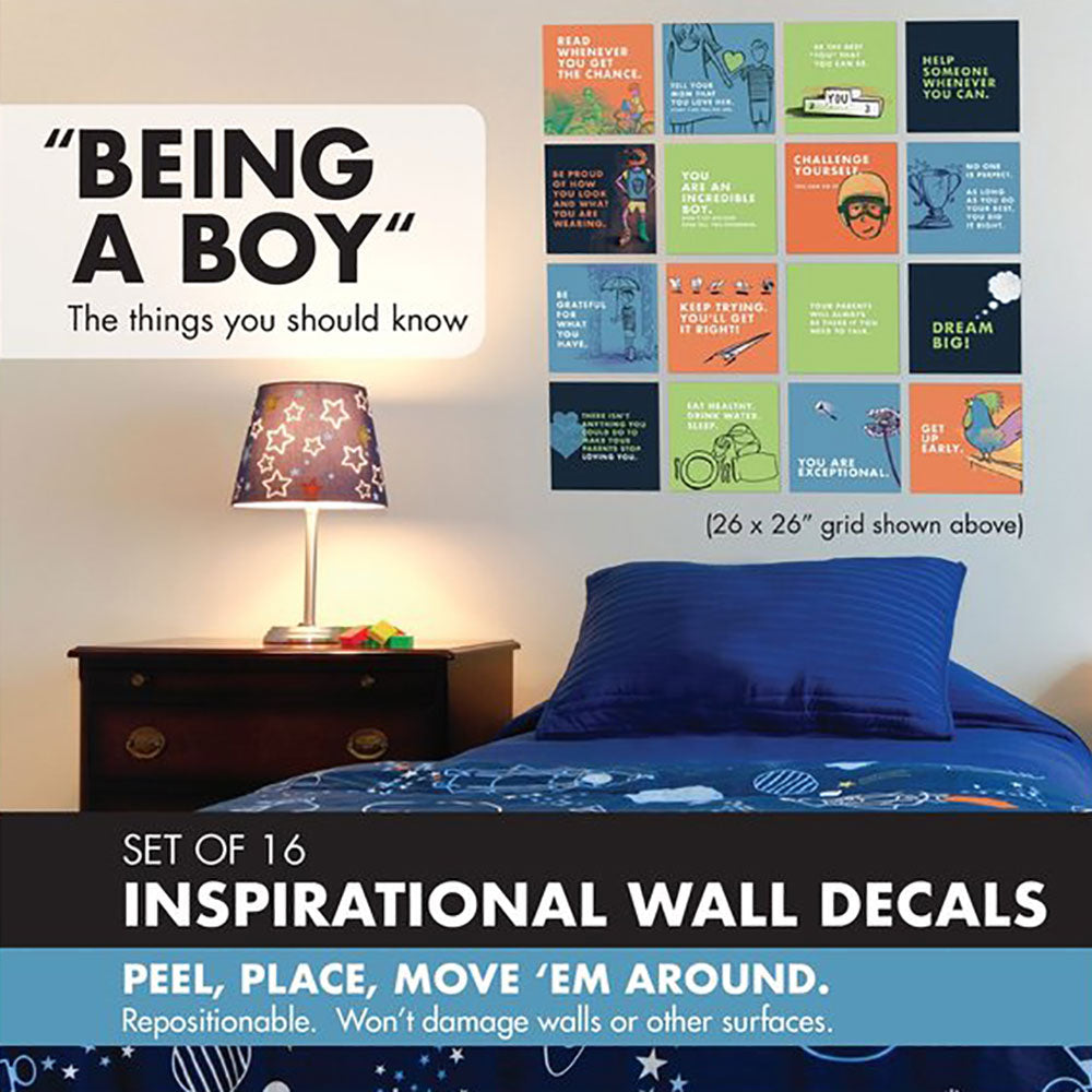 Kids Inspirational Wall Decals (B.A.B.)