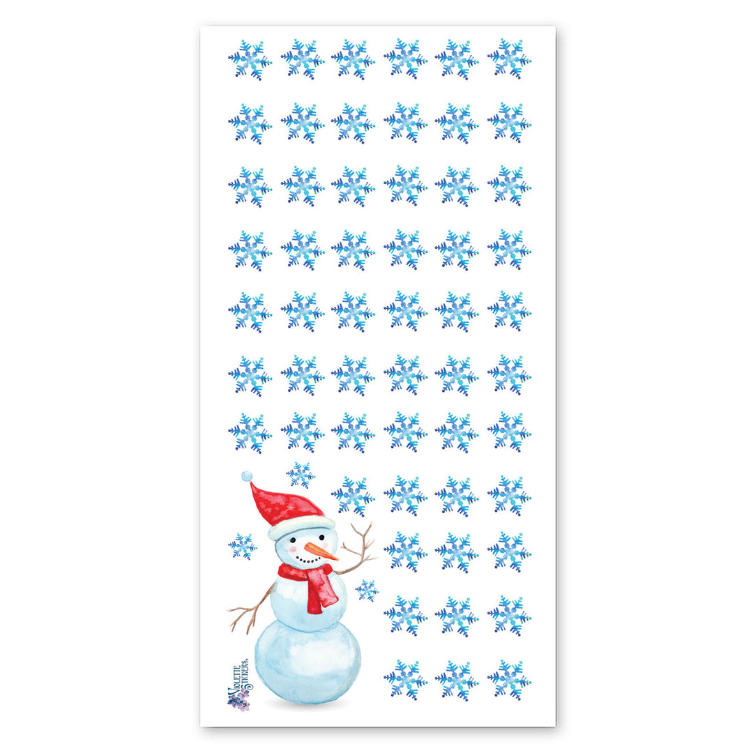 Mini Snowflakes Stickers
