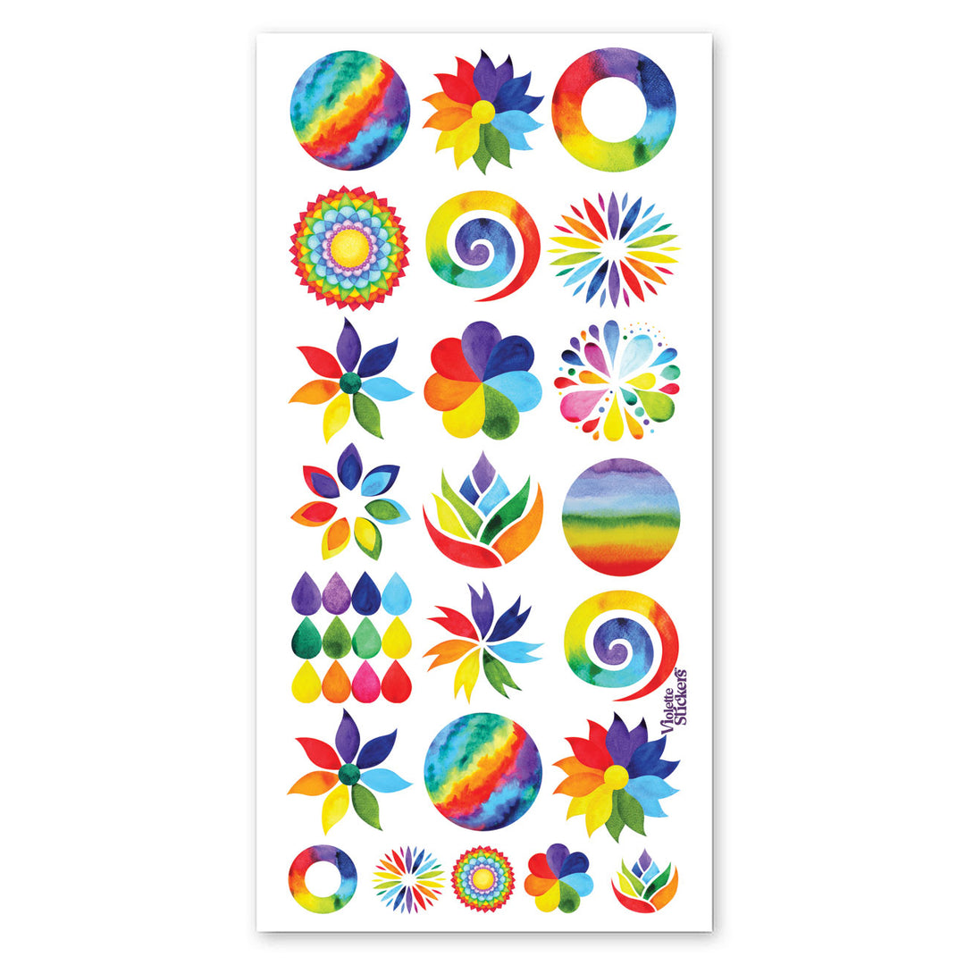 Rainbow Designs Stickers
