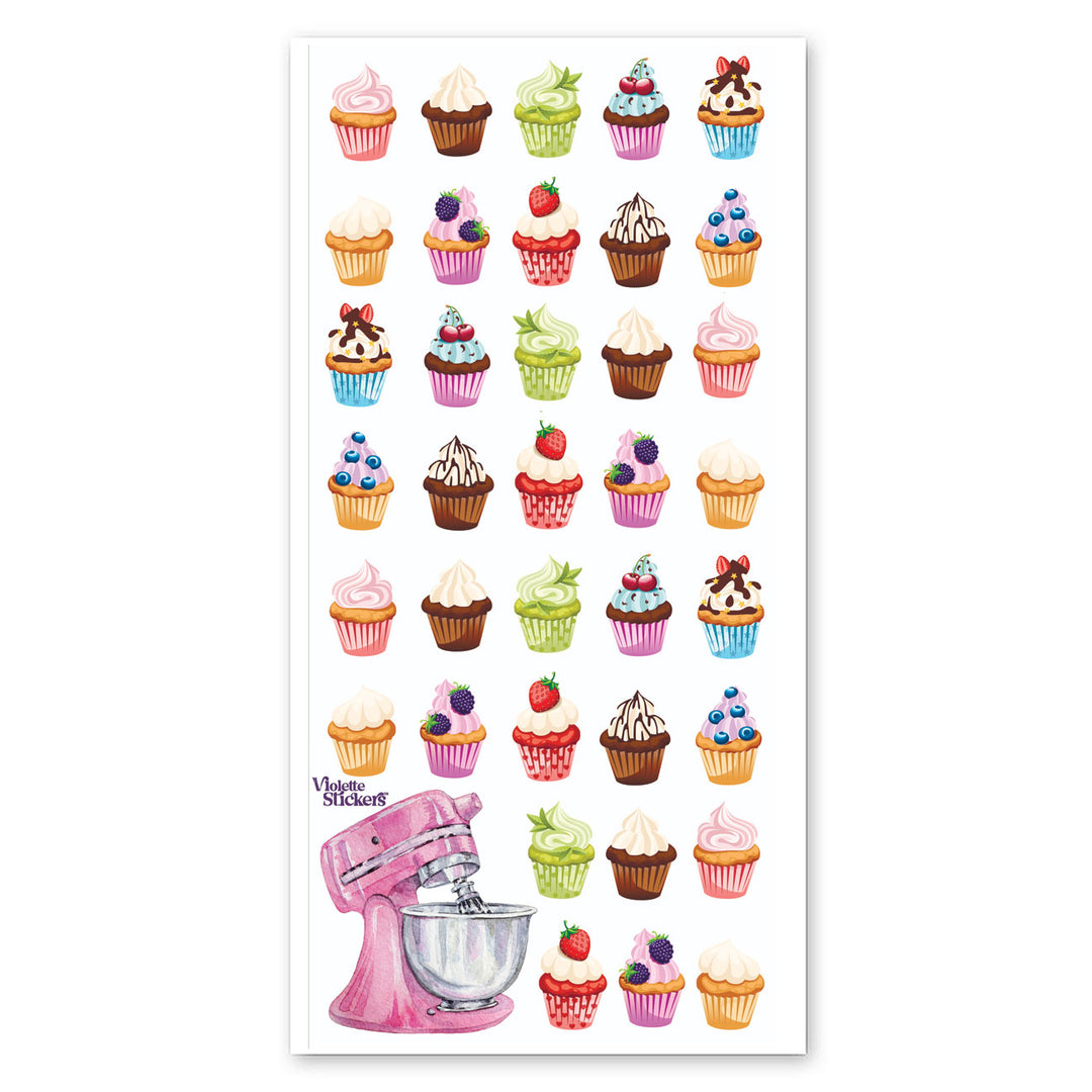 Mini Cupcakes Stickers