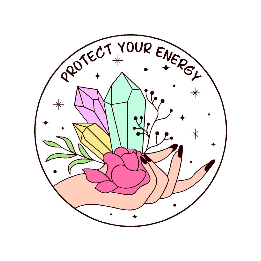 Protect Your Energy Vinyl Sticker Decal