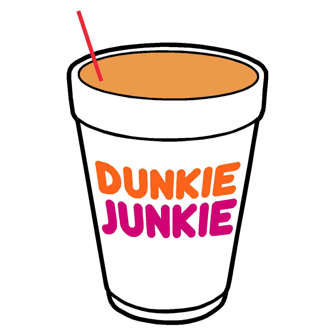 Dunkie Junkie Vinyl Sticker Decal