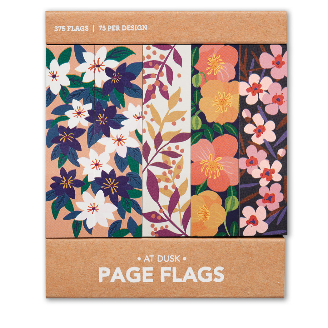 At Dusk Sticky Page Flags