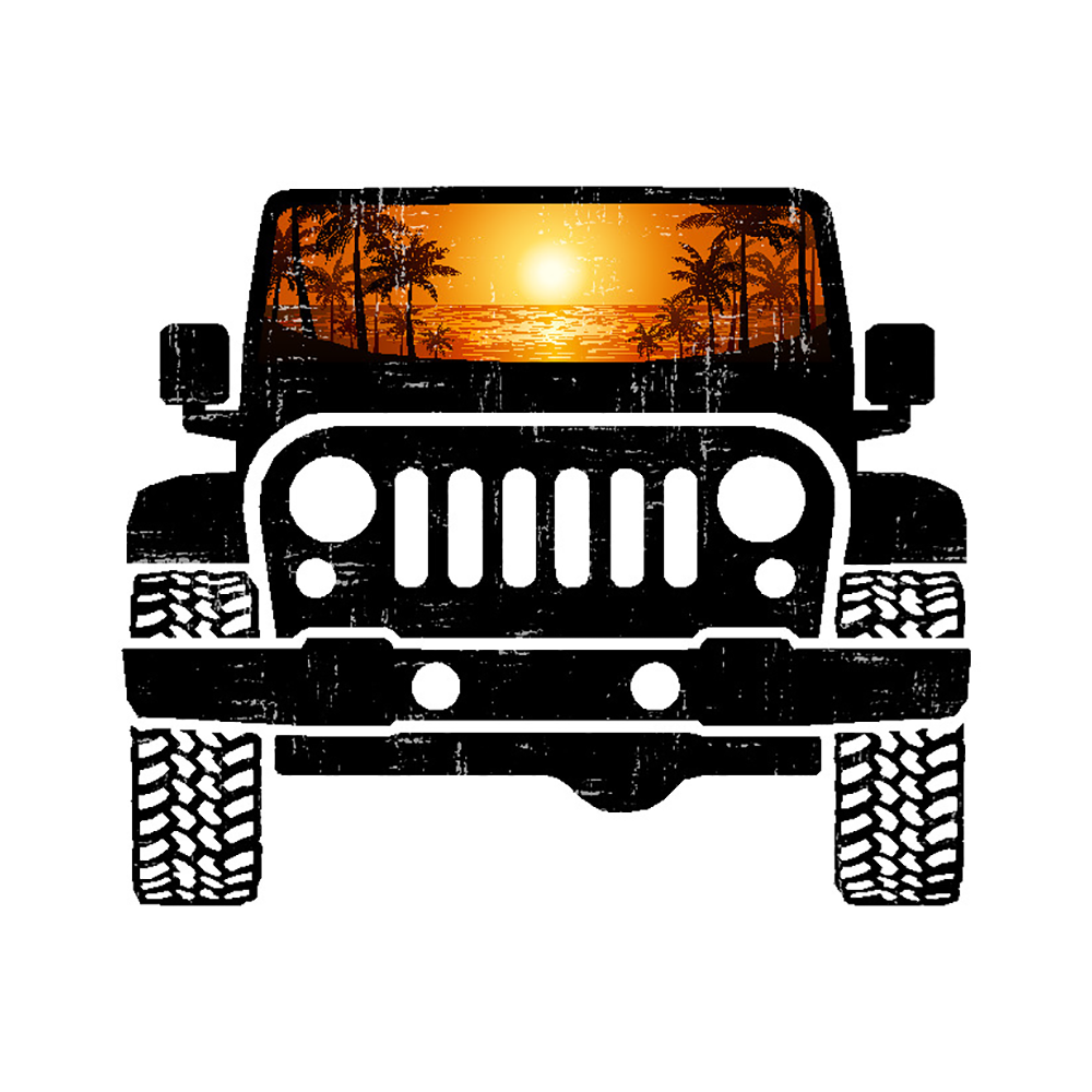 Jeep Vinyl Sticker Decal