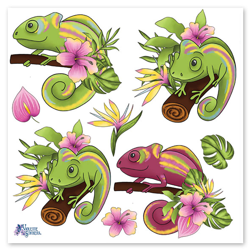 Chameleon Stickers