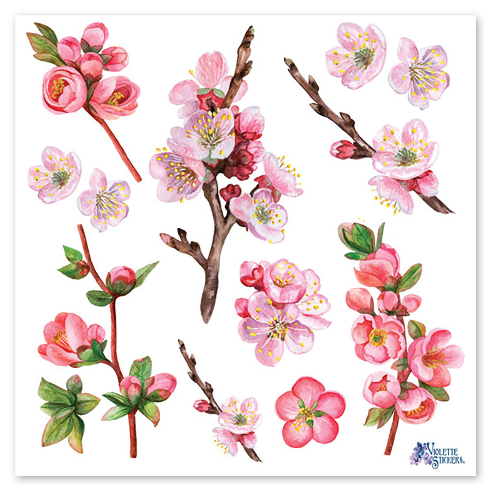Cherry Blossom Stickers