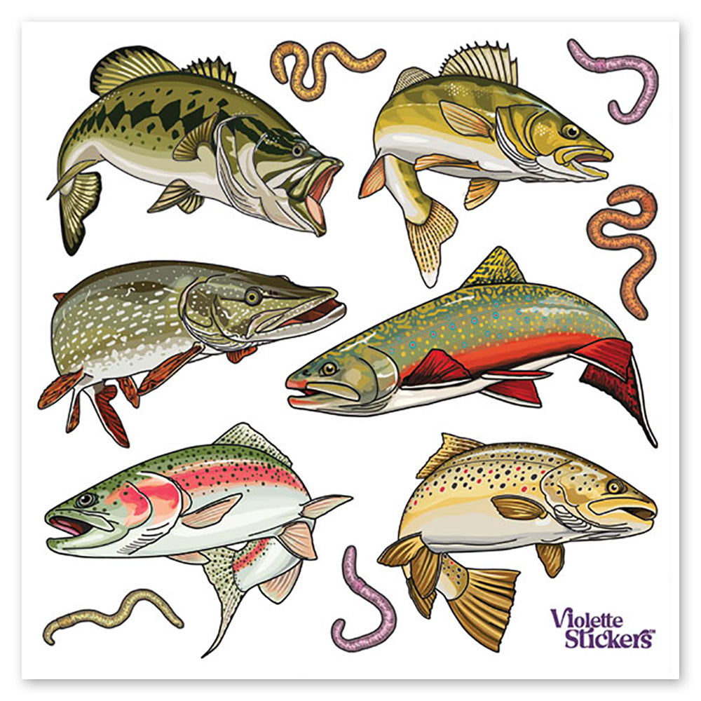 Gamefish Stickers
