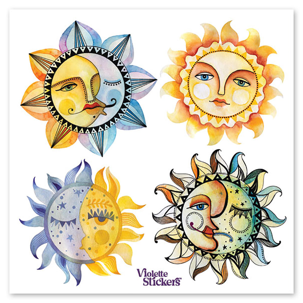 Sun & Moon Stickers