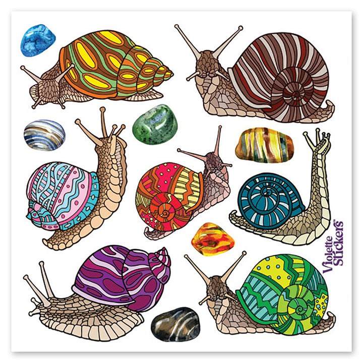 Snails Stickers – Sticker Planet