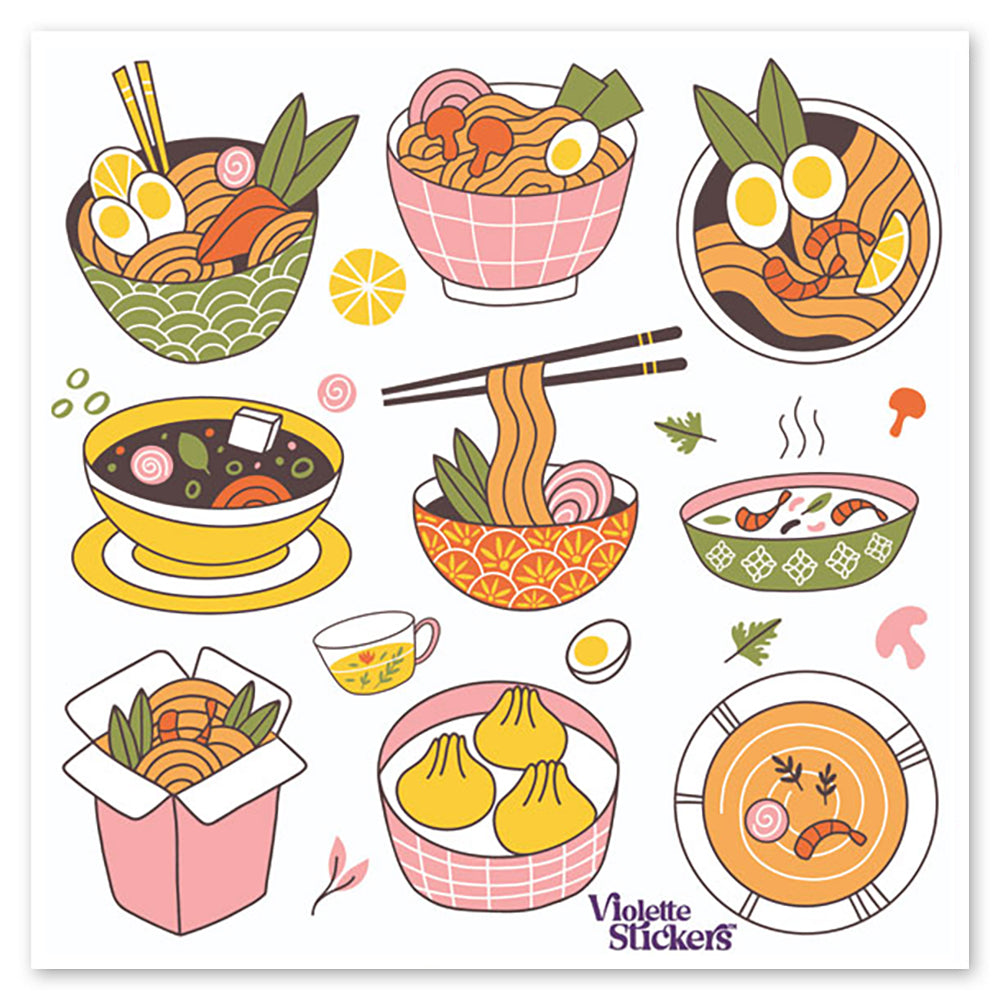Noodles Stickers