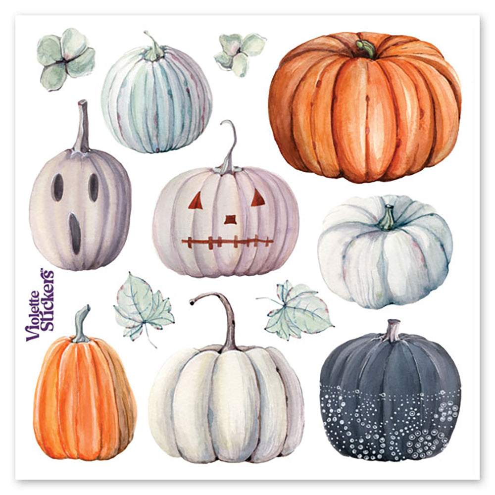 Ghost Pumpkins Stickers
