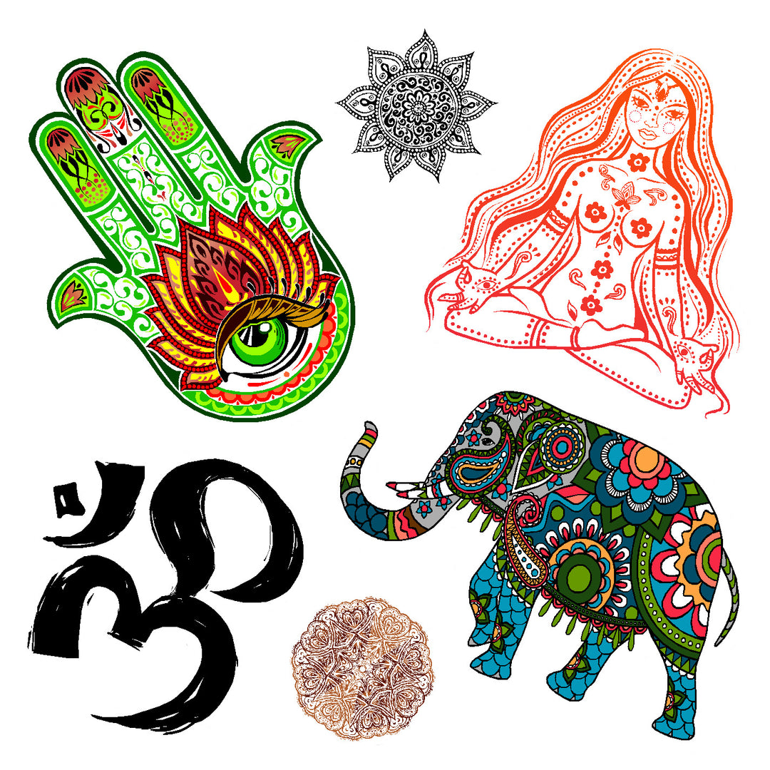 Spiritual Vinyl Sticker Decal Set