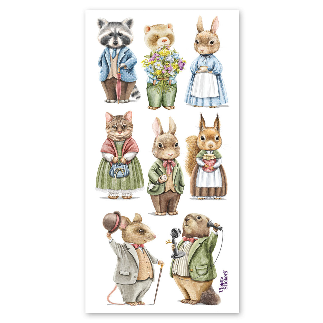 Cottage Creatures Stickers