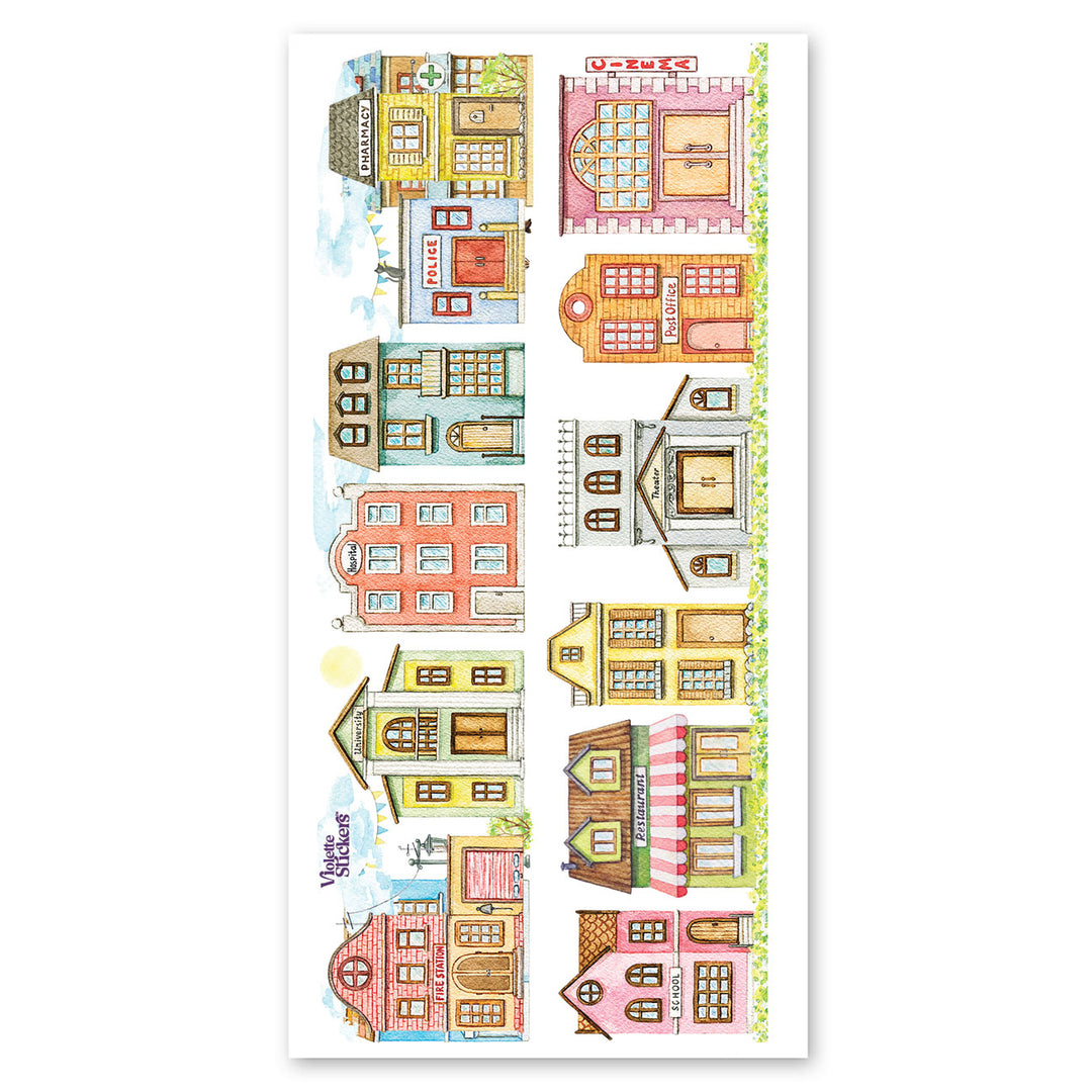 Cottages Stickers